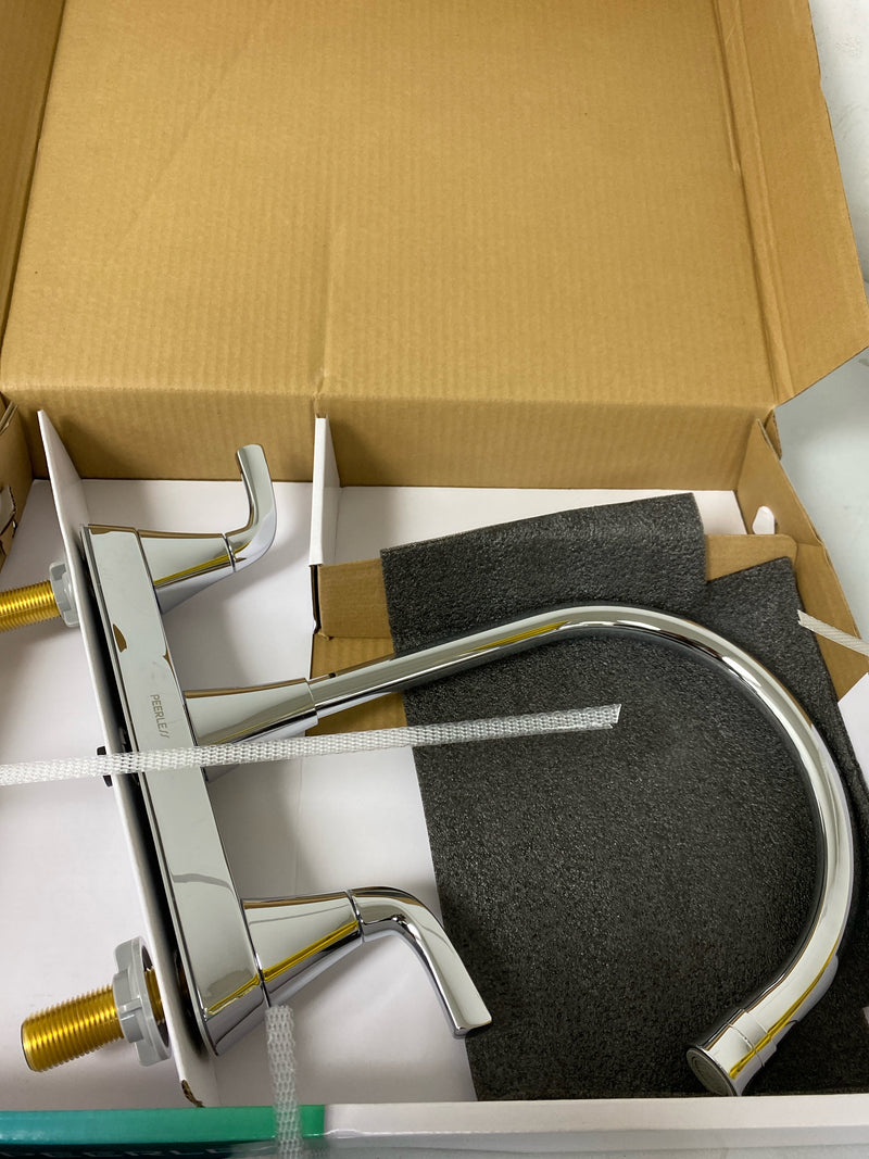 Peerless P2935LF Parkwood 1.5 GPM Widespread Kitchen Faucet - Lifetime Limited  - Chrome