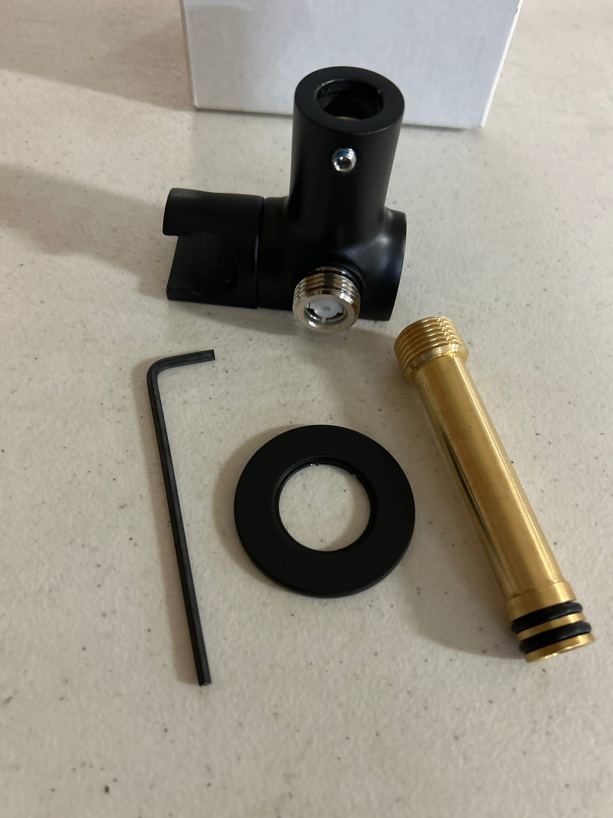Kohler K-98354-BL Exhale 1/2" Connection Supply Elbow with Check Val - Matte Black