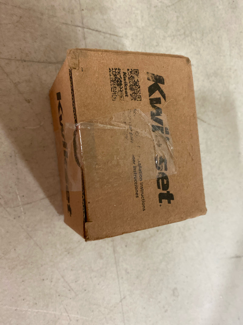 Kwikset CP690P-15 Polo Keyed Single Cylinder Knobset and Deadbolt Combo Pack - Satin Nickel