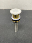 Vigo VG07001MG 1-3/4" Grid Drain Assembly - Less Overflow - Matte Brushed Gold