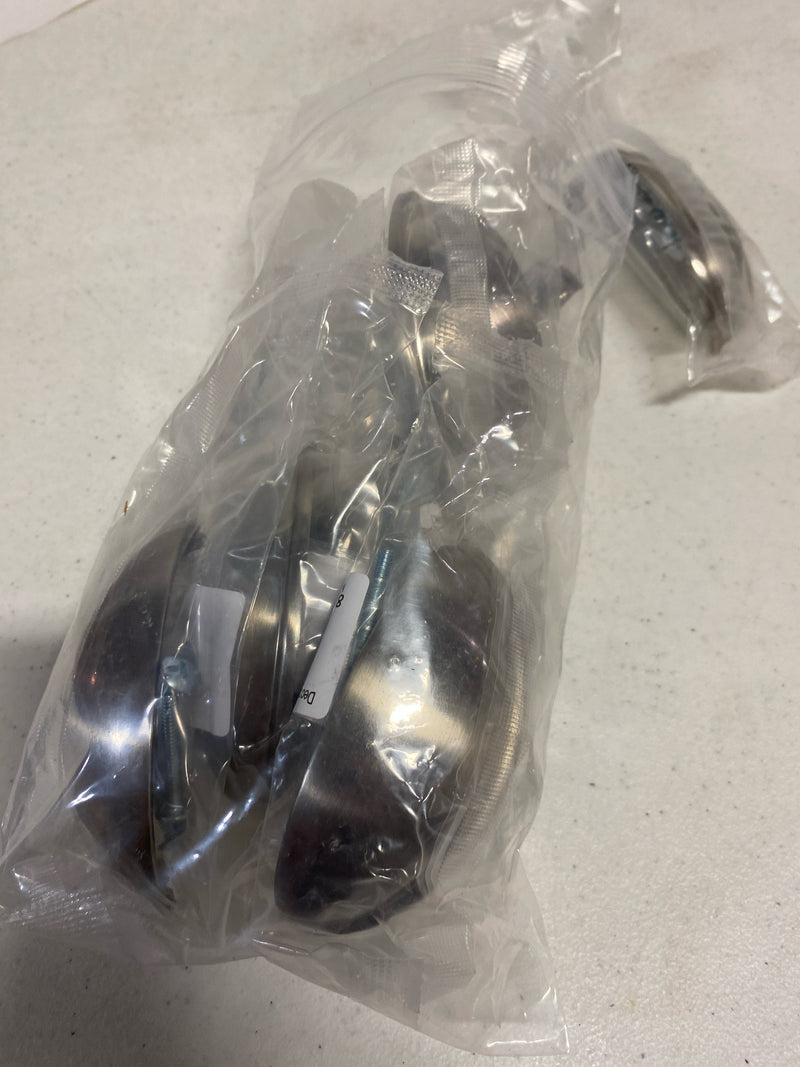 Elements 2981SN Florence 3" Center to Center 3-11/16" Long Classic Cabinet Cup Handle / Drawer Cup Pull - Satin Nickel