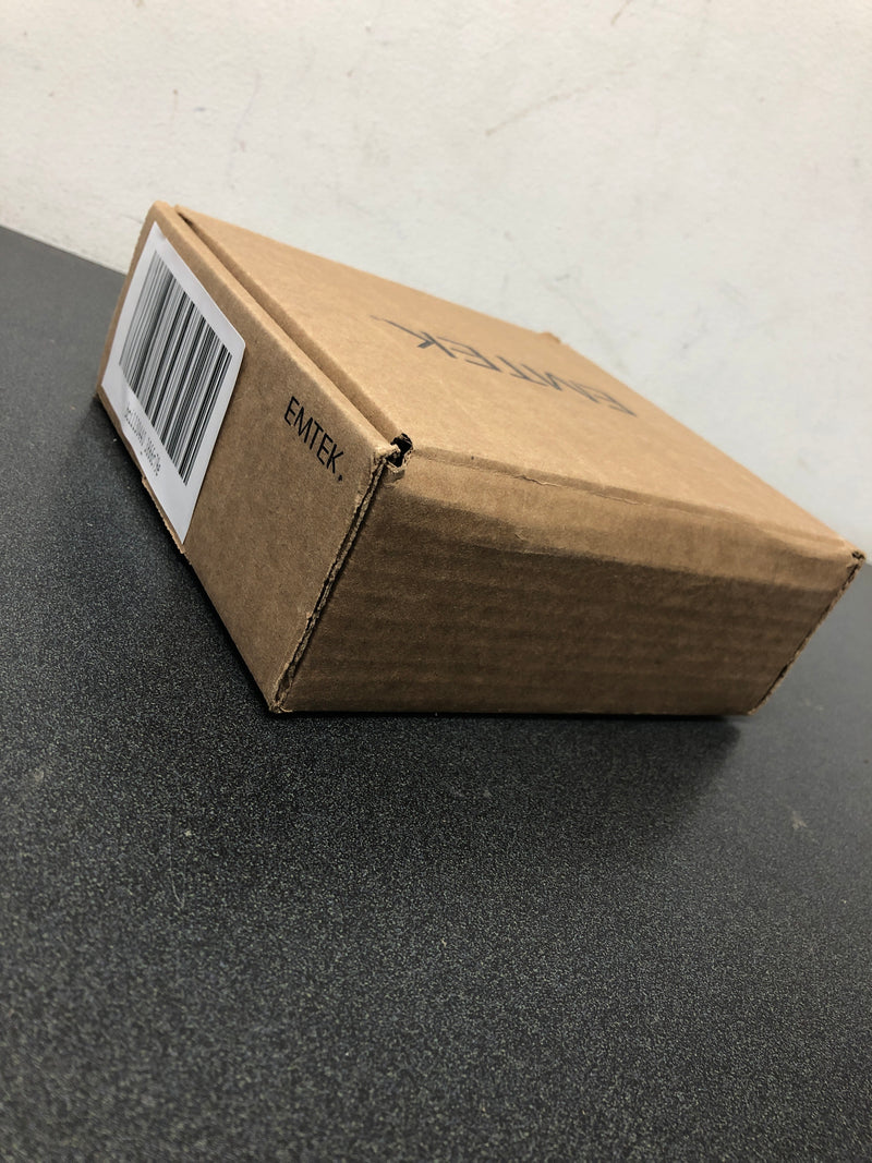 Emtek 520HERUS19 Hermes Brass Modern Privacy Leverset - Flat Black