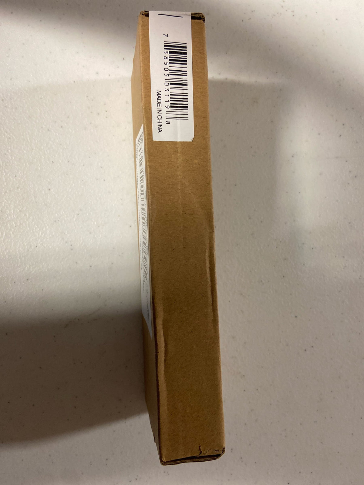 Emtek 87110US15 Edge 4 Inch Center to Center Finger Cabinet Pull - Satin Nickel