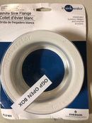 INSINKERATOR Kitchen Sink Flange for INSINKERATOR Garbage Disposal, FLG-WH, White