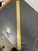 Kohler K-80647-2MB 2-1/2" x 36" Linear Drain Grate With Tile-in Panel - Vibrant Brushed Moderne Brass