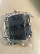 Nora Track Light NT-307B - Black - Floating Canopy Feed - Single Circuit - Compatible with Halo Track