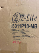 Z-Lite 6011P18-MB Eaton 18" Wide Pendant - Matte Black