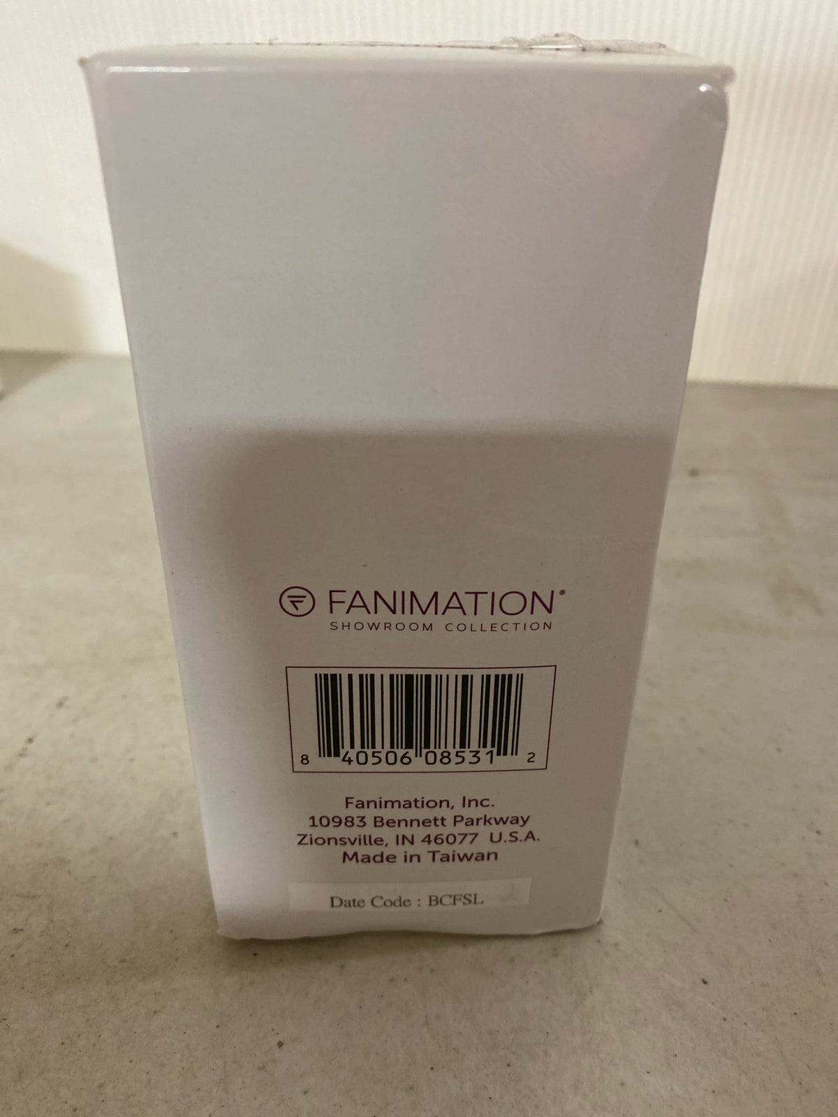Fanimation CR500 Non-Reversible Fan and Light Remote - White
