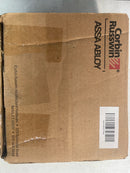 Corbin Russwin CL3810-NZD-625 Commercial Cylindrical Grade 2 Passage Lever Set with Newport Trim - Polished Chrome