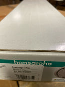 Hansgrohe 56120801 RainDrain Match Regular Trim 31-1/2" with Height Adjustable Frame - Brushed Stainless Steel