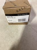 Baldwin 0419190 Mortise Door Bolt, Black