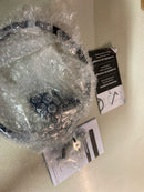 Amerock BH36092MB Stature 7-9/16" Wall Mounted Towel Ring - Matte Black