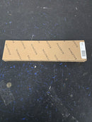 Baldwin 0015003 Magazine Sized Spring Tension Brass Letter Box Plate - Lifetime Polished Brass