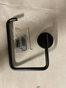 Trinsic Wall Mounted Towel Ring - Matte Black