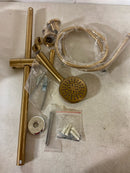 Moen 3868EPBG Single Function Hand Shower Package with Hose and Slide Bar Included - Brushed Gold