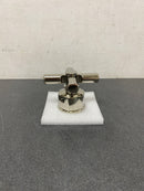 Brizo HX60P76-PN Invari Single Handle Pressure Balance Valve Trim Cross Handle - Brilliance Polished Nickel