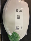 Kohler K-4733-RL-0 Glenbury Elongated Closed-Front Toilet Seat with Soft Close and Quick Release - White