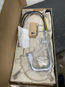 Brizo 63907LF-PCLHP-L Kintsu 1.8 GPM Single Hole Pull Down Prep/Bar Faucet with Square Spout - Less Handle - Lumicoat Chrome