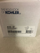 Kohler K-45123-CP Alteo 1-Spray Patterns 5.7 in. Single Wall Mount Fixed Shower Head in Polished Chrome