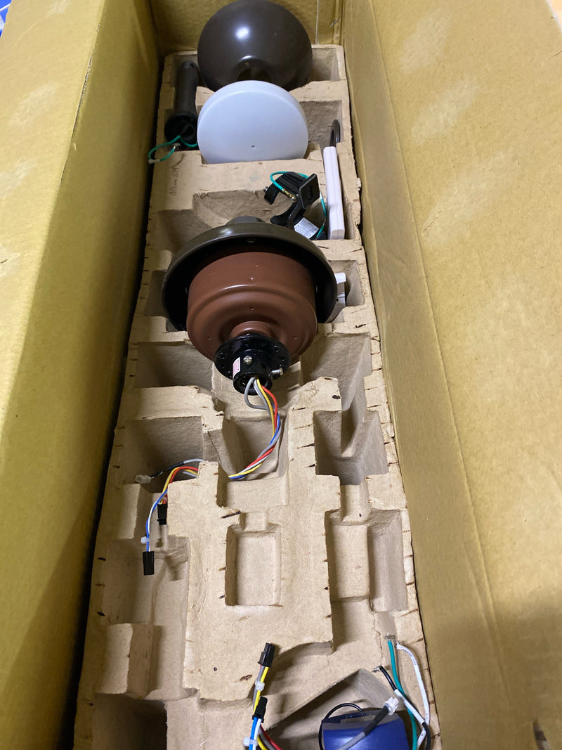 MINKA-AIRE F626L-ORB Skinnie 56" Ceiling Fan with Integrated LED Light in Oil Rubbed Bronze Finish