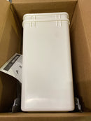 Rev-A-Shelf 4WCTM-15DM2-162 Wood Classics 11-3/4"W Top Mount Pull Out Double 27 Qt / 6.75 Gallon Trash Can System for Face Frame Cabinets - Maple / White