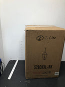 Z-Lite 579CHXL-BK Talbot 3 Light 22" Tall Outdoor Pendant - Black