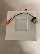 Satco Lighting S18803 Nuvo 6" Medium (E26) Baffle Recessed Trim and New Construction, Remodel - White