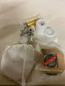 Rohl TAC23W1LM Arcana Three Function Thermostatic Valve Trim Only with Single Cross/Lever Handle, Integrated Diverter, and Volume Control - Less Rough In - Polished Chrome