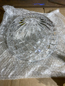 Crystorama Lighting Group 67-CT-OB Milton 2 Light 12" Wide Semi-Flush Bowl Ceiling Fixture with a Patterned, Clear Crystal Shade - Olde Brass