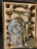 Signature Hardware SHEL441012PN Elita Deck Mounted Roman Tub Filler with Built-In Diverter - Includes Hand Shower - Polished Nickel