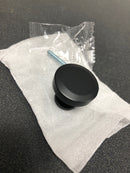 Schaub and Company 550-MB Heathrow 1-1/4" Contemporary Flat Disc Round Solid Brass Cabinet Knob - Matte Black