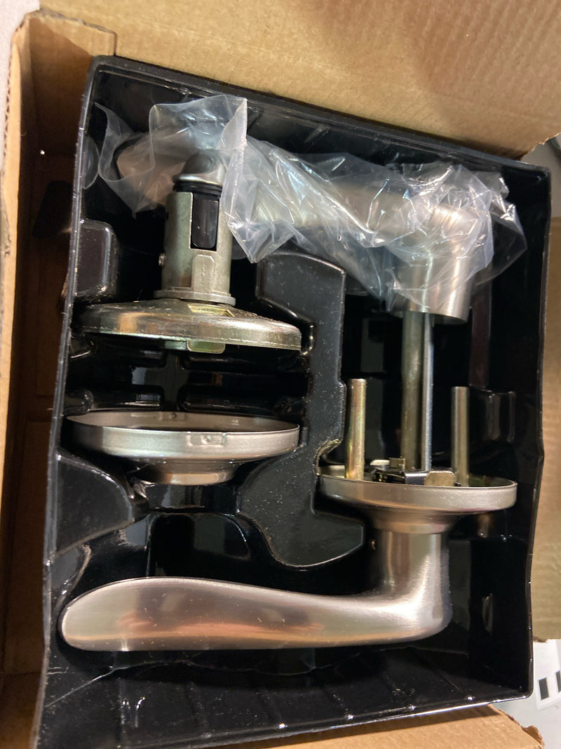 Kwikset 730TNL-15 Signature Series Tustin Privacy Door Leverset - Satin Nickel