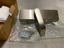 Copper Creek AL9190SS Dummy Exit Trim with Rectangular Rose and Avery Lever for 9000 Series Exit Devices - Satin Stainless