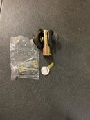 Emtek 8455US19 Low Profile Style Brass Modern Single Cylinder Deadbolt - Flat Black