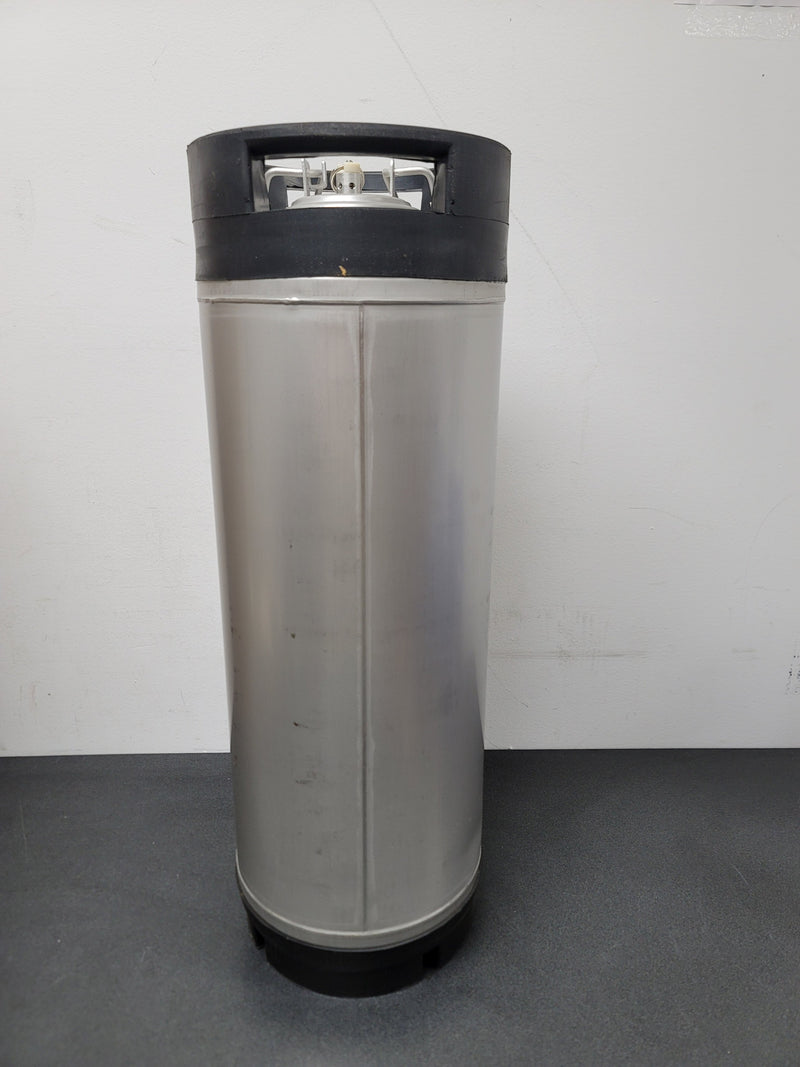 AMCYL 5GRUBKEG 5 Gallon Steel Cornelius Homebrew Keg with Rubber Handles - N/A