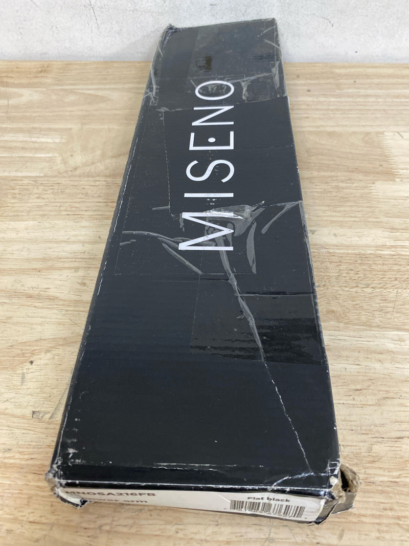 Miseno Msa216 16-5/16" Wall Mounted Shower Arm And Flange - Black