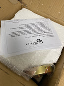 Elegant Lighting LD2256BR Gene 8" Wide Mini Pendant - Brass