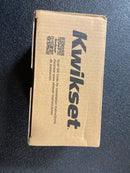 Kwikset 97881-016 Milan Matte Black Square Half Dummy Reversible Door Lever