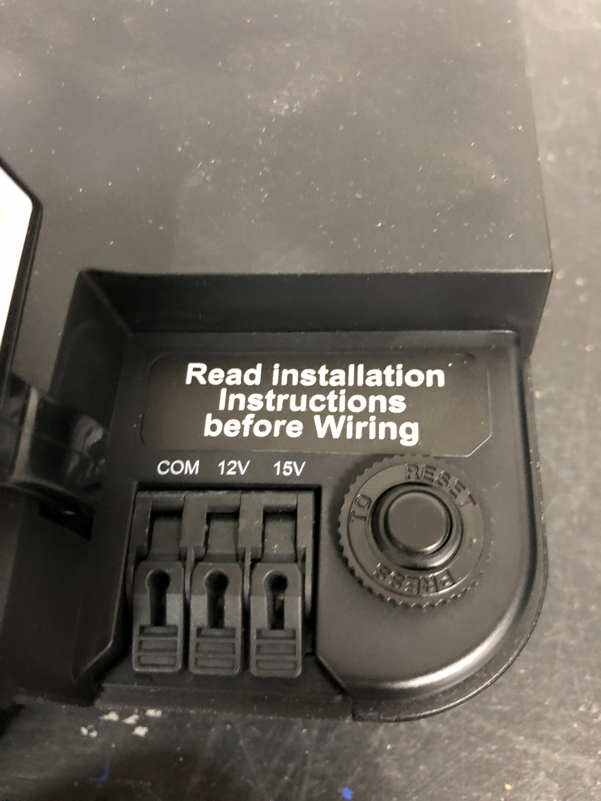 Ring Smart Lighting - Low Voltage Lighting Transformer (12-15V, 200W), black (Ring Bridge required)