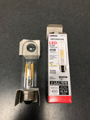 Satco Lighting S21345 5.5 Watt Vintage Edison Dimmable T10 Medium (E26) LED Bulb - 450 Lumens , 3000K , and 90CRI - Clear