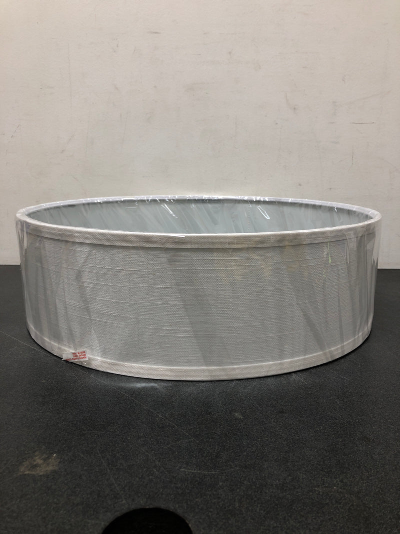 Progress Lighting P350167-143 Inspire 3 Light 18" Wide Semi-Flush Drum Ceiling Fixture - Graphite