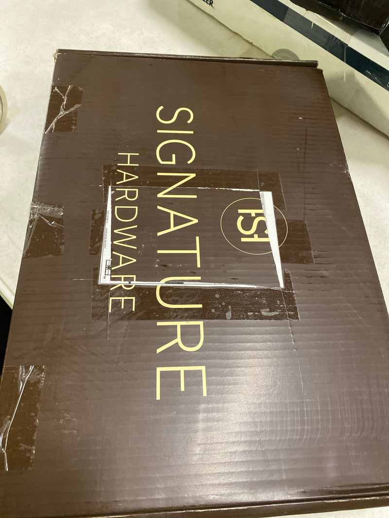 Signature Hardware 484007 Vassor 1.2 GPM Widespread Bathroom Faucet with Pop-Up Drain Assembly - Chrome