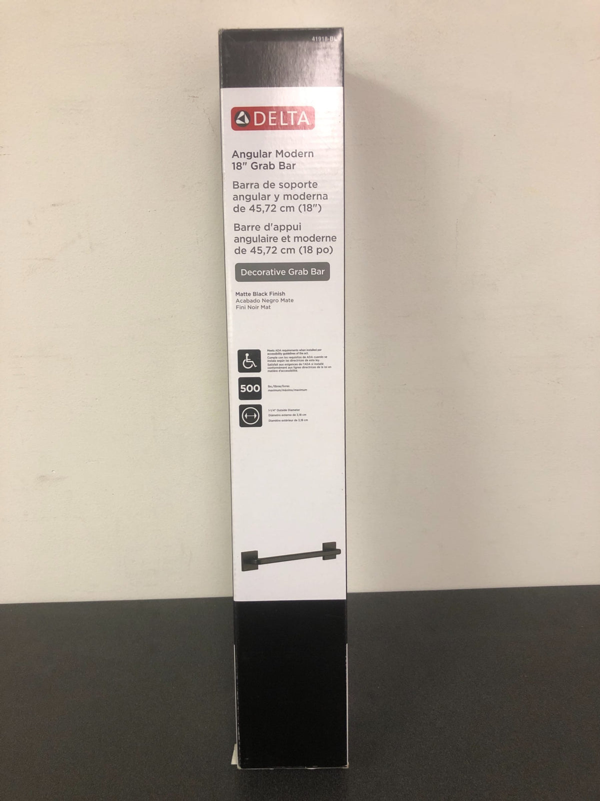 Delta 18" Bathroom Grab Bar