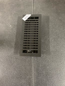 Signature Hardware 489242 Modern Steel Oversized Floor Register - 6" x 12" - Matte Black