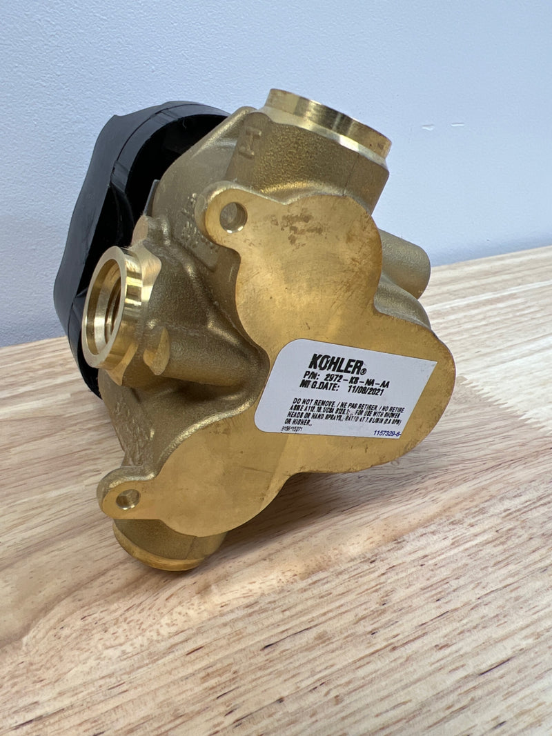 Kohler MasterShower 1/2 Inch Thermostatic Rough In Valve with 10.9 GPM Flow Rate