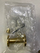 Newport Brass 36-12/03N Priya Single Robe Hook - Polished Brass Uncoated (Living)
