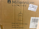 Millennium Lighting 21001-MG Camellia 10" Tall Bathroom Sconce - Modern Gold