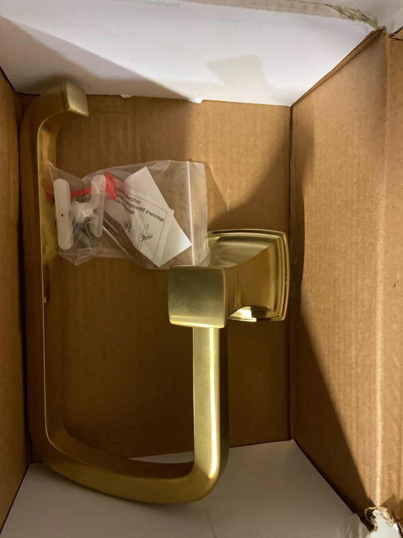 Kohler K-27412-2MB Riff 10" Wall Mounted Towel Ring - Vibrant Brushed Moderne Brass