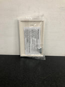 Franklin Brass W35241-PW-C Classic Architecture Single Switch Wall Plate - Pure White