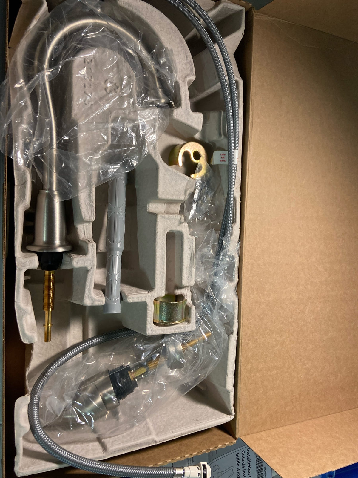 Moen 4905SRS Camerist Single Handle Bar Faucet - Spot Resist Stainless